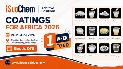 iSuoChem Additive Solutions au salon Coatings for Africa 2026